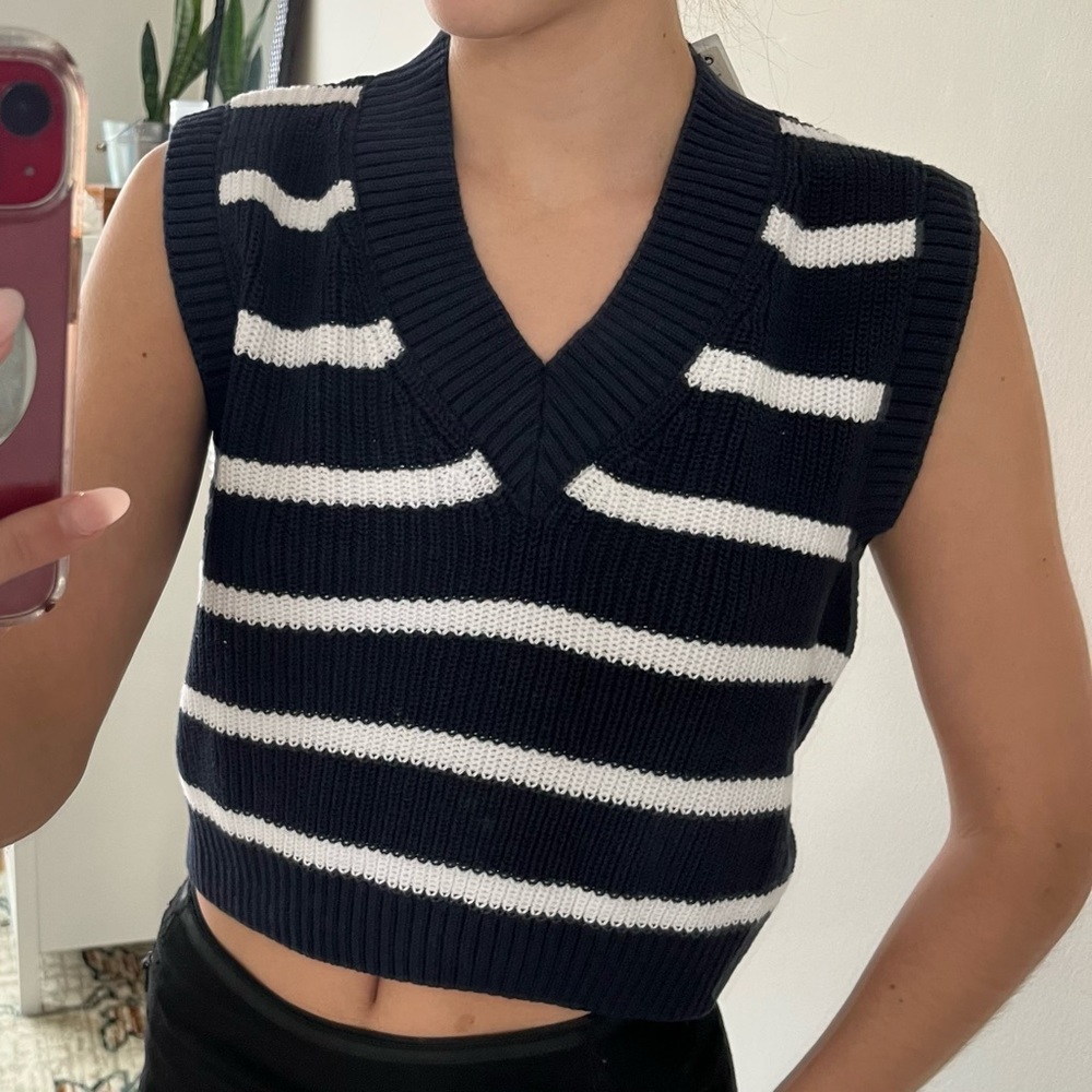 MANGO Sleeveless Sweater